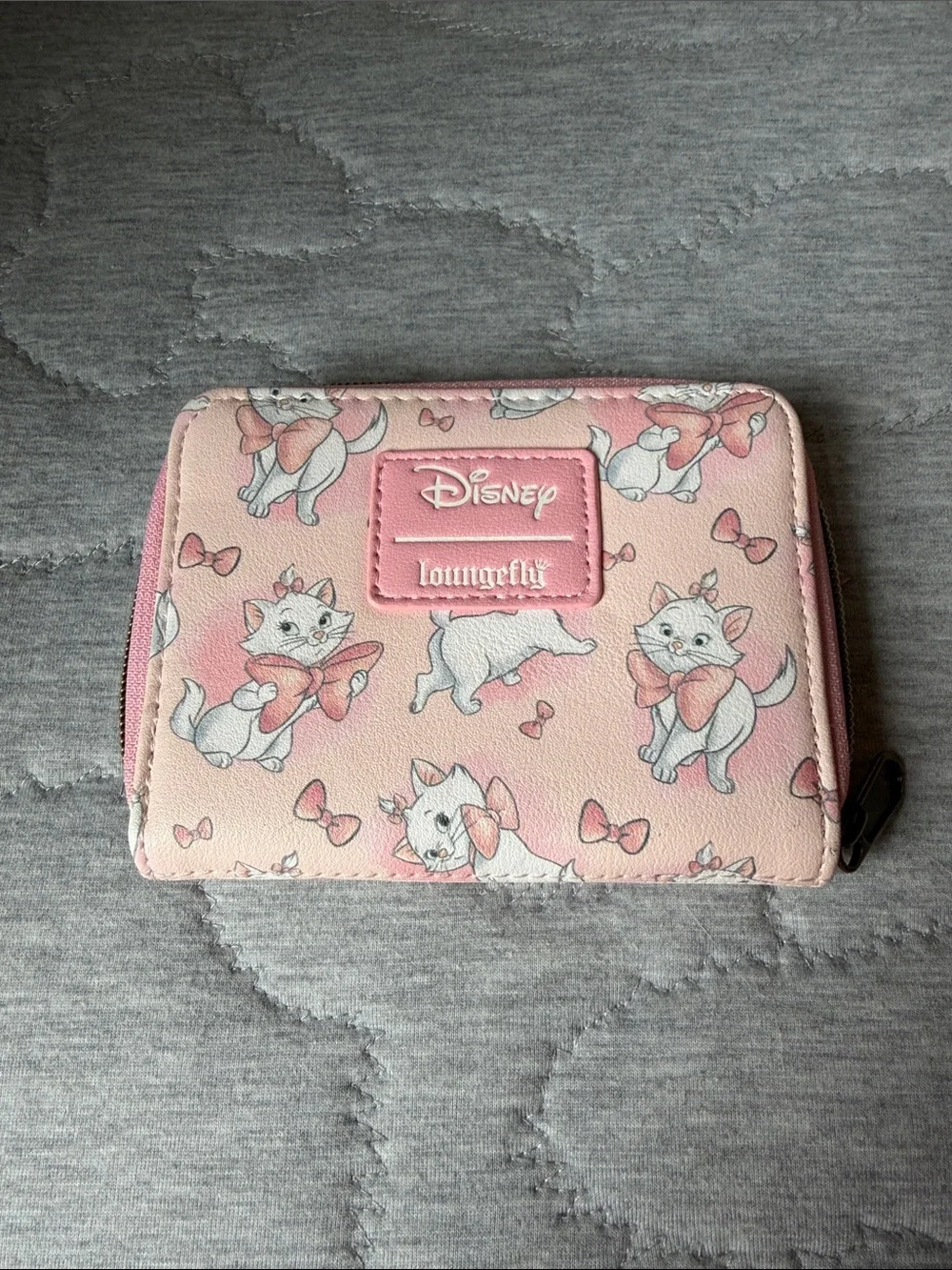 Loungefly Pink Aristocrats Disney Marie Cat Zip Wallet